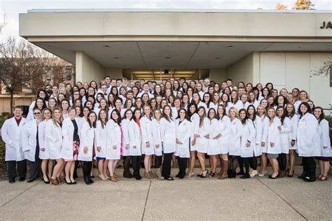 Auburn College of Veterinary Medicine holding Class of 2019 White Coat ...