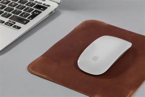 Handmade Leather Mouse Pad - Customize & Shop
