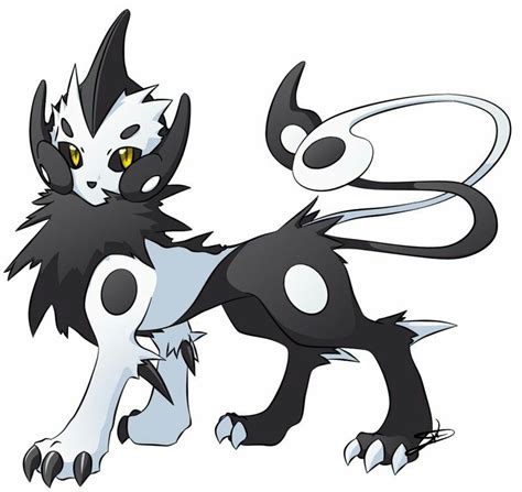 Legendary Fakemon: Solutai (Dark/Psychic). | Dog pokemon, Pokémon species, Cute pokemon wallpaper