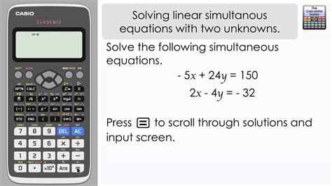 System of equation calculator - holotews