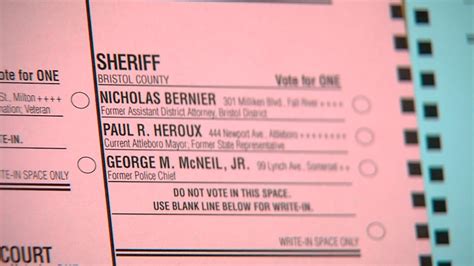 Bristol County voters to decide who will run against incumbent Sheriff ...