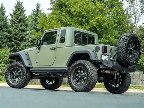 Used 2015 Jeep Wrangler Unlimited Willys Wheeler JK8 Pick-Up Conversion! For Sale (Special ...