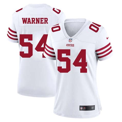 Fred Warner Jersey, Warner 49Ers Jersey - NFC West Jersey