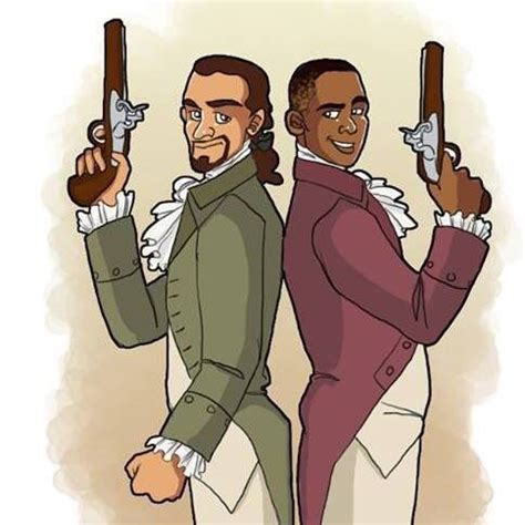 Alexander Hamilton and Aaron Burr fanart by tumblr user Publius-Esquire ...