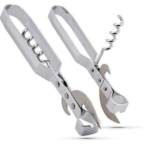 Manual Can Opener with Corkscrew and Bottle Opener Perfect for Camping ...