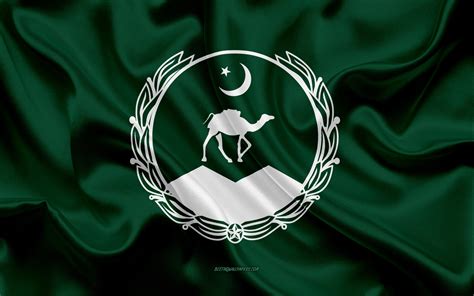 Download wallpapers Flag of Balochistan, 4k, silk flag, silk texture ...