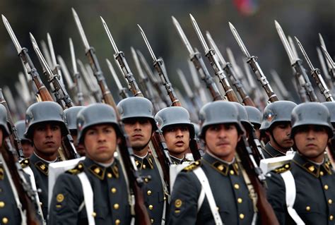 MILITARY PARADE IN CHILE