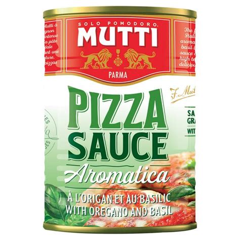 Mutti Pizza Sauce Aromatica With Basil & Oregano 400g - £2.25 - Compare Prices