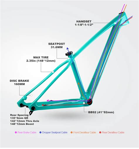 Full Carbon Road Frame Mountain Bike Gravel Cyclocross Frames and Bike wheels