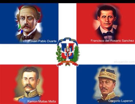 Día De La Patria En República Dominicana - DEVELIZAN BUSTOS DE PADRES DE LA PATRIA EN LA ...