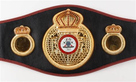 Mike Tyson Signed WBA Heavyweight Championship Belt (JSA COA) | Pristine Auction