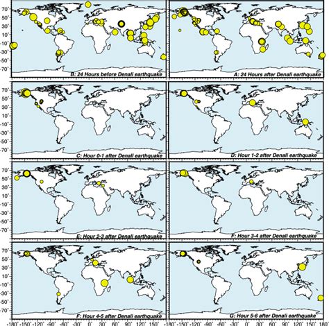 Maps of seismicity (source: Advanced National Seismic System (ANSS ...