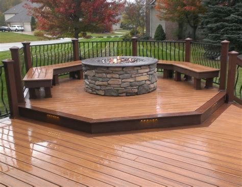 22 Best Deck with Fire Pit - Home, Family, Style and Art Ideas