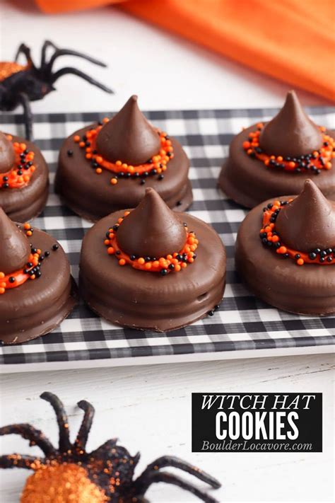 Witch Hat Halloween Cookies recipe - Boulder Locavore