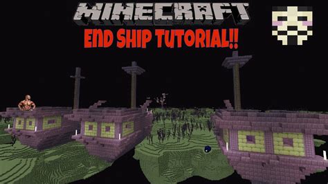 How to Build an End Ship in Minecraft - YouTube