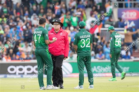 Marais Erasmus Umpire Has Chat Wahab Editorial Stock Photo - Stock Image | Shutterstock