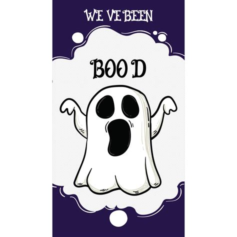 6 Best Images of Printable Halloween Boo Game - Halloween Neighborhood Boo Game, Halloween Boo ...