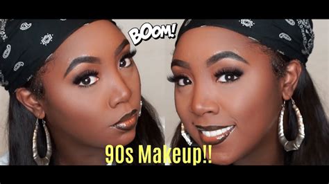 90s Inspired Makeup Tutorial | JericaMonique ♡ - YouTube