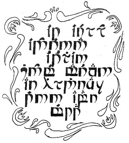 Tengwar calligraphy by eriathwen on DeviantArt