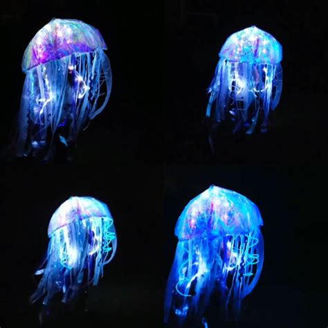 My 4 year old as a bioluminescent jellyfish : pics