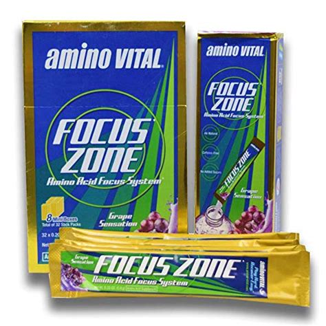 Amino Vital Focus Zone - Amino Acids (BCAAs, Glutamine, Arginine ...