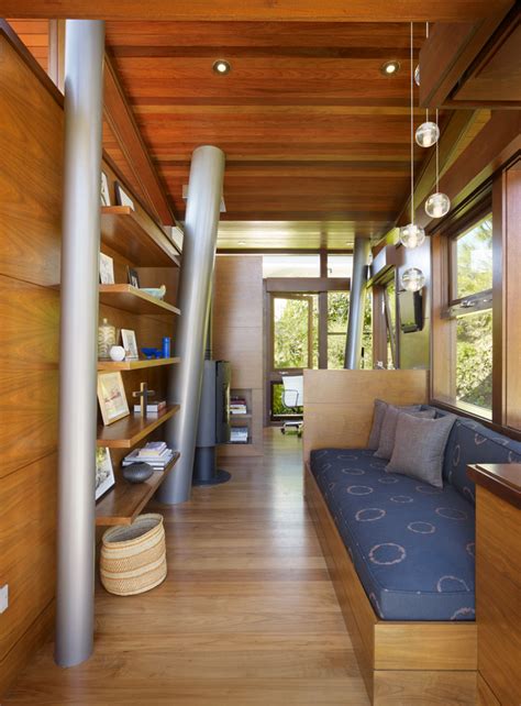 Peek inside the modern micro cabin 'treehouse' that's only 170 square feet! - AOL Lifestyle