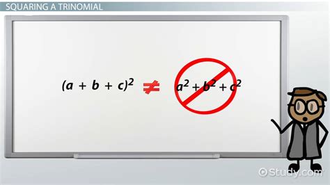 How to Square a Trinomial - Lesson | Study.com