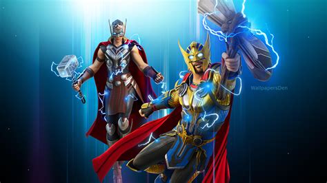 Fortnite Mighty Thor Love and Thunder Wallpaper, HD Games 4K Wallpapers ...