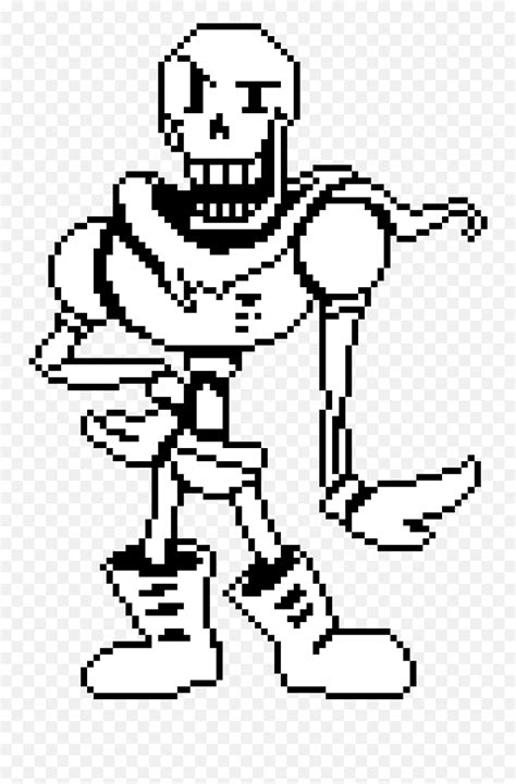 Papyrus Png 2 Image - Undertale Papyrus Sprite Png,Papyrus Png - free transparent png images ...