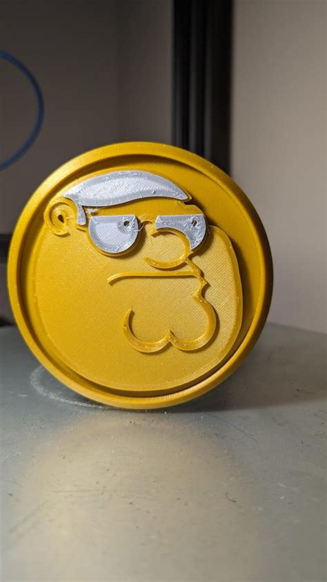 Peter Griffin Medallion : r/3Dprinting