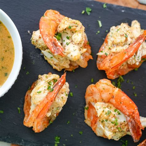 Crazy Viral Crab Stuffed Shrimp - One Stop Chop