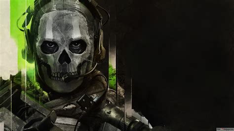 Call of Duty: Modern Warfare 2 - Simon 'Ghost' Riley 4K wallpaper download