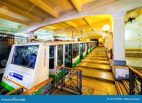 Naples - Napoli, Montesanto - Funicular Railway Connects City Centre ...