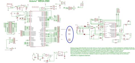 How to connect resistance in AtMega2560 schematic - General Electronics ...