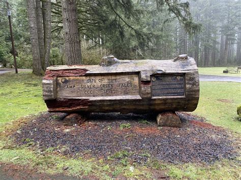 CCC Camp Silver Creek Falls (former) - Silverton OR - Living New Deal