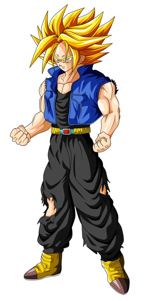 Trunks Super Saiyan (ascended) by OriginalSuperSaiyan on DeviantArt