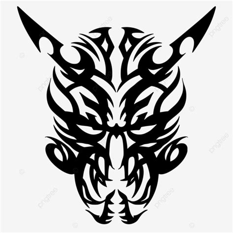 Skull Devil Art Tattoo Vector, Skull, Devil, Tattoo PNG and Vector with Transparent Background ...