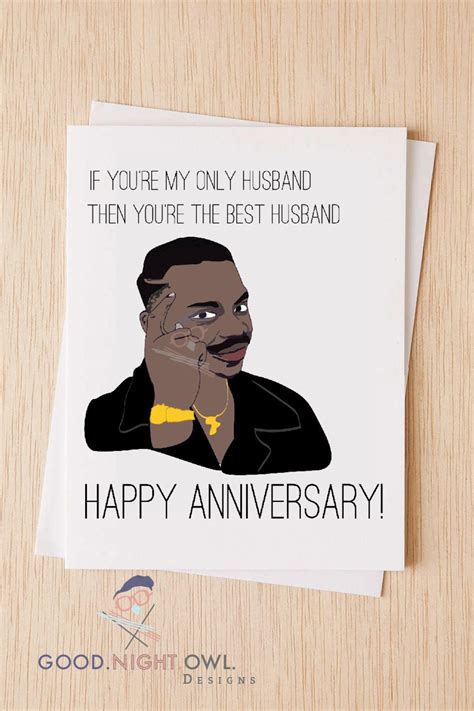 Roll Safe Meme Card, Happy Anniversary, RS Meme Card for Husband/wife 39A - Etsy