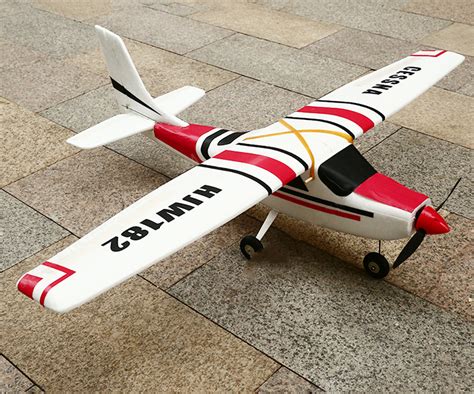 Cessna hjw 182 1200mm wingspan epo trainer beginner rc airplane pnp ...