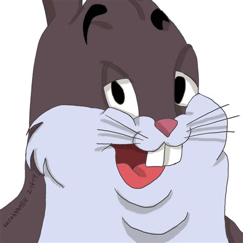 Big chungus by sarah4AMEN on DeviantArt