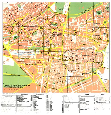 Large Damascus Maps for Free Download and Print | High-Resolution and Detailed Maps