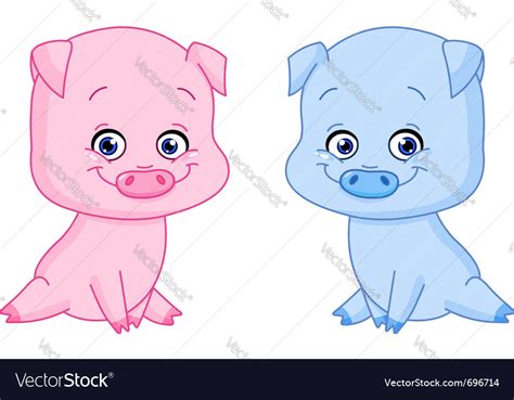 Bapigs Royalty Free Vector Image - VectorStock