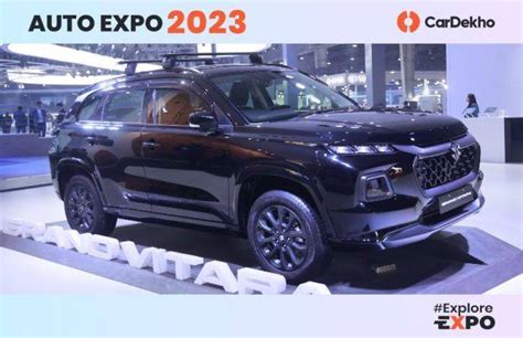 Maruti At Auto Expo 2023: Grand Vitara Black Edition Detailed In 5 Pics | CarDekho.com