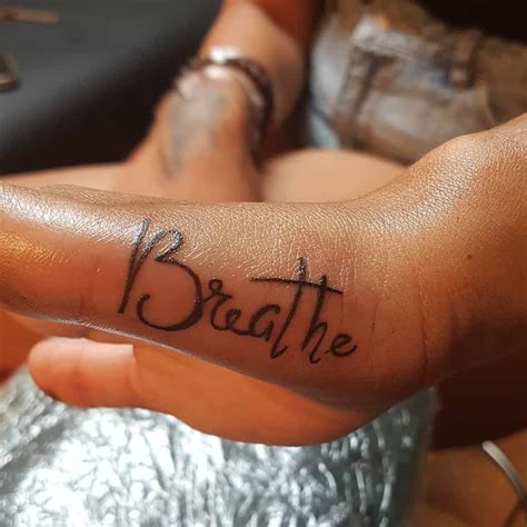 Top 71 Best Breathe Tattoos Ideas - [2021 Inspiration Guide]