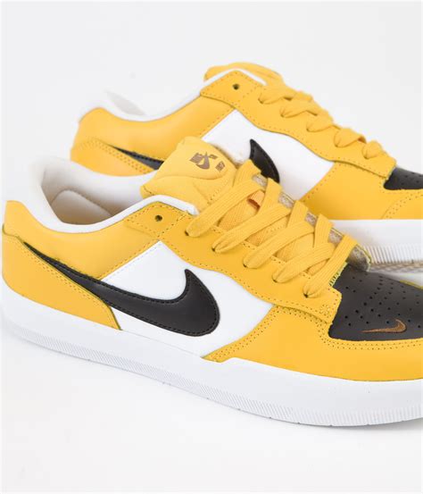 Nike SB Force 58 Premium Shoes - University Gold / Black - White - Pec | Flatspot