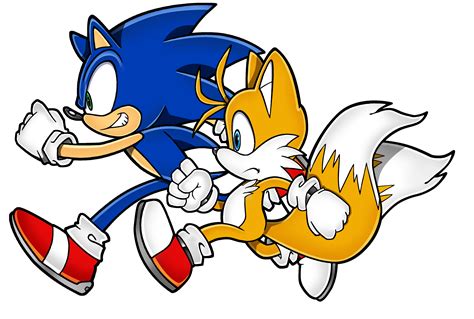 sonic and tails by daggerslashs on DeviantArt