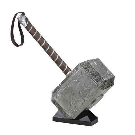 Buy MarvelMarvel Legends Mighty Thor Mjolnir Premium Electronic Hammer with Lights and Sound FX ...
