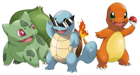 Pokemon Starters Png - Starter Pokemon Png Clipart - Large Size Png Image - PikPng