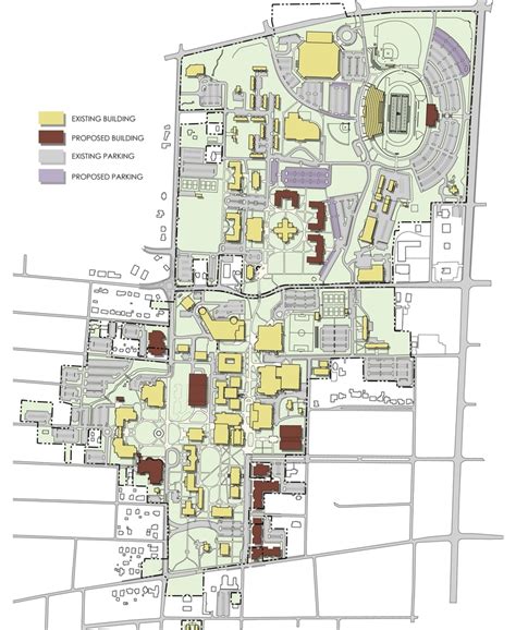 Murray State University Campus Map – Map Vector