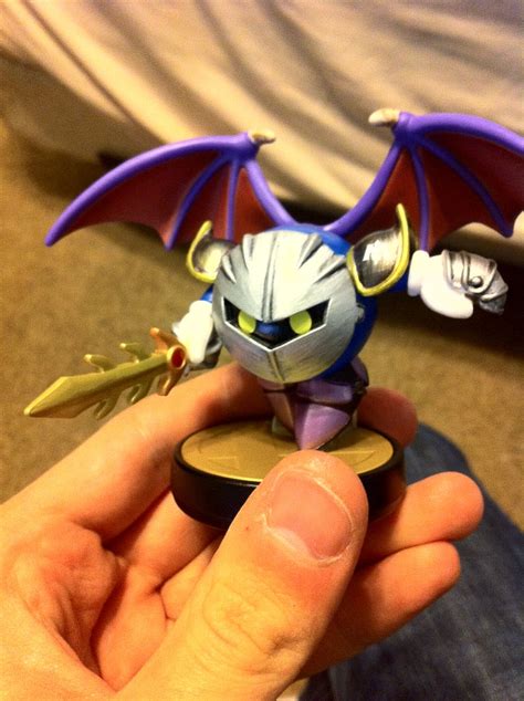 Custom Meta Knight amiibo | Cuz why not? I was actually plan… | Flickr